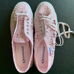 Superga Pink Lace size 41
